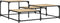 vidaXL - Salontafel - 107x107x40 - cm - bewerkt - hout - sonoma - eikenkleurig