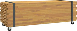 vidaXL - Salontafel - 110x45x35 - cm - massief - teakhout