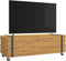 vidaXL - Salontafel - 110x45x35 - cm - massief - teakhout