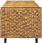vidaXL - Salontafel - 110x45x35 - cm - massief - teakhout