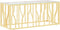 vidaXL - Salontafel - 110x45x45 - cm - roestvrij - staal - en - glas