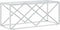 vidaXL - Salontafel - 110x45x45 - cm - roestvrij - staal - en - glas