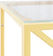 vidaXL - Salontafel - 110x45x45 - cm - roestvrij - staal - en - glas