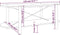 vidaXL - Salontafel - 110x48x40 - cm - bewerkt - hout - wit