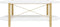 vidaXL - Salontafel - 110x48x40 - cm - bewerkt - hout - wit