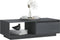 vidaXL - Salontafel - 110x50x33,5 - cm - massief - grenenhout - grijs