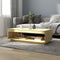 vidaXL - Salontafel - 110x50x33,5 - cm - massief - grenenhout