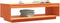 vidaXL - Salontafel - 110x50x33,5 - cm - massief - grenenhout - wasbruin