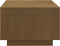 vidaXL - Salontafel - 110x50x33,5 - cm - massief - grenenhout - honingbruin