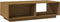 vidaXL - Salontafel - 110x50x33,5 - cm - massief - grenenhout - honingbruin