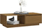 vidaXL - Salontafel - 110x50x33,5 - cm - massief - grenenhout - honingbruin