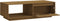 vidaXL - Salontafel - 110x50x33,5 - cm - massief - grenenhout - honingbruin
