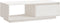 vidaXL - Salontafel - 110x50x33,5 - cm - massief - grenenhout - wit