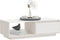 vidaXL - Salontafel - 110x50x33,5 - cm - massief - grenenhout - wit