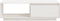 vidaXL - Salontafel - 110x50x33,5 - cm - massief - grenenhout - wit