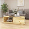 vidaXL - Salontafel - 110x50x33,5 - cm - massief - vurenhout