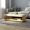 vidaXL - Salontafel - 110x50x33,5 - cm - massief - vurenhout