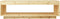 vidaXL - Salontafel - 110x50x33,5 - cm - massief - vurenhout