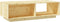 vidaXL - Salontafel - 110x50x33,5 - cm - massief - vurenhout