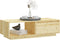 vidaXL - Salontafel - 110x50x33,5 - cm - massief - vurenhout