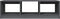 vidaXL - Salontafel - 110x50x34 - cm - massief - grenenhout - grijs