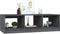 vidaXL - Salontafel - 110x50x34 - cm - massief - grenenhout - grijs