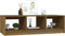 vidaXL - Salontafel - 110x50x34 - cm - massief - grenenhout - honingbruin