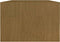 vidaXL - Salontafel - 110x50x34 - cm - massief - grenenhout - honingbruin