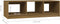 vidaXL - Salontafel - 110x50x34 - cm - massief - grenenhout - honingbruin