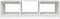 vidaXL - Salontafel - 110x50x34 - cm - massief - grenenhout - wit