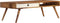 vidaXL - Salontafel - 110x50x35 - cm - massief - sheeshamhout