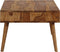 vidaXL - Salontafel - 110x50x35 - cm - massief - sheeshamhout