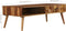 vidaXL - Salontafel - 110x50x37 - cm - sheeshamhout - met - honing - afwerking