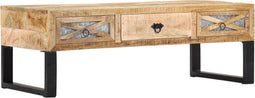 vidaXL - Salontafel - 110x50x38 - cm - massief - mangohout