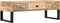 vidaXL - Salontafel - 110x50x38 - cm - massief - mangohout