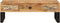 vidaXL - Salontafel - 110x50x38 - cm - massief - mangohout