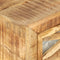vidaXL - Salontafel - 110x50x38 - cm - massief - mangohout