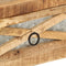 vidaXL - Salontafel - 110x50x38 - cm - massief - mangohout