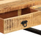 vidaXL - Salontafel - 110x50x38 - cm - massief - mangohout