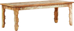 vidaXL - Salontafel - 110x50x40 - cm - massief - gerecycled - hout