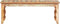 vidaXL - Salontafel - 110x50x40 - cm - massief - gerecycled - hout