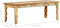 vidaXL - Salontafel - 110x50x40 - cm - massief - gerecycled - hout