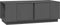 vidaXL - Salontafel - 110x50x40 - cm - massief - grenenhout - grijs