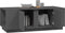 vidaXL - Salontafel - 110x50x40 - cm - massief - grenenhout - grijs