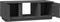 vidaXL - Salontafel - 110x50x40 - cm - massief - grenenhout - grijs