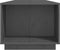 vidaXL - Salontafel - 110x50x40 - cm - massief - grenenhout - grijs