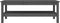 vidaXL - Salontafel - 110x50x40 - cm - massief - grenenhout - grijs