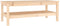 vidaXL - Salontafel - 110x50x40 - cm - massief - grenenhout