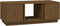 vidaXL - Salontafel - 110x50x40 - cm - massief - grenenhout - honingbruin