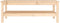 vidaXL - Salontafel - 110x50x40 - cm - massief - grenenhout
